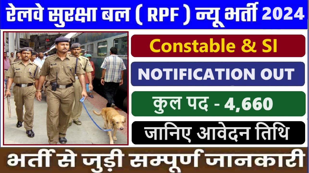 Railway RPF Recruitment Notification 2024